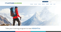 Desktop Screenshot of latitudelearning.com
