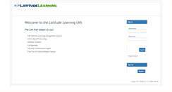 Desktop Screenshot of lms.latitudelearning.com